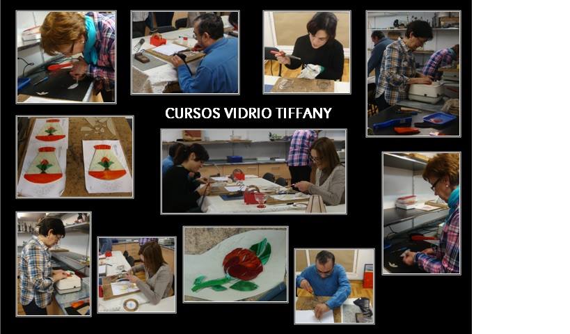 cursos vidrio tiffany taracea