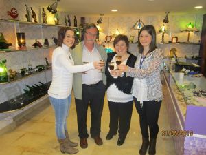 aniversario tienda vidrio