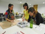 taller vidrio reciclado